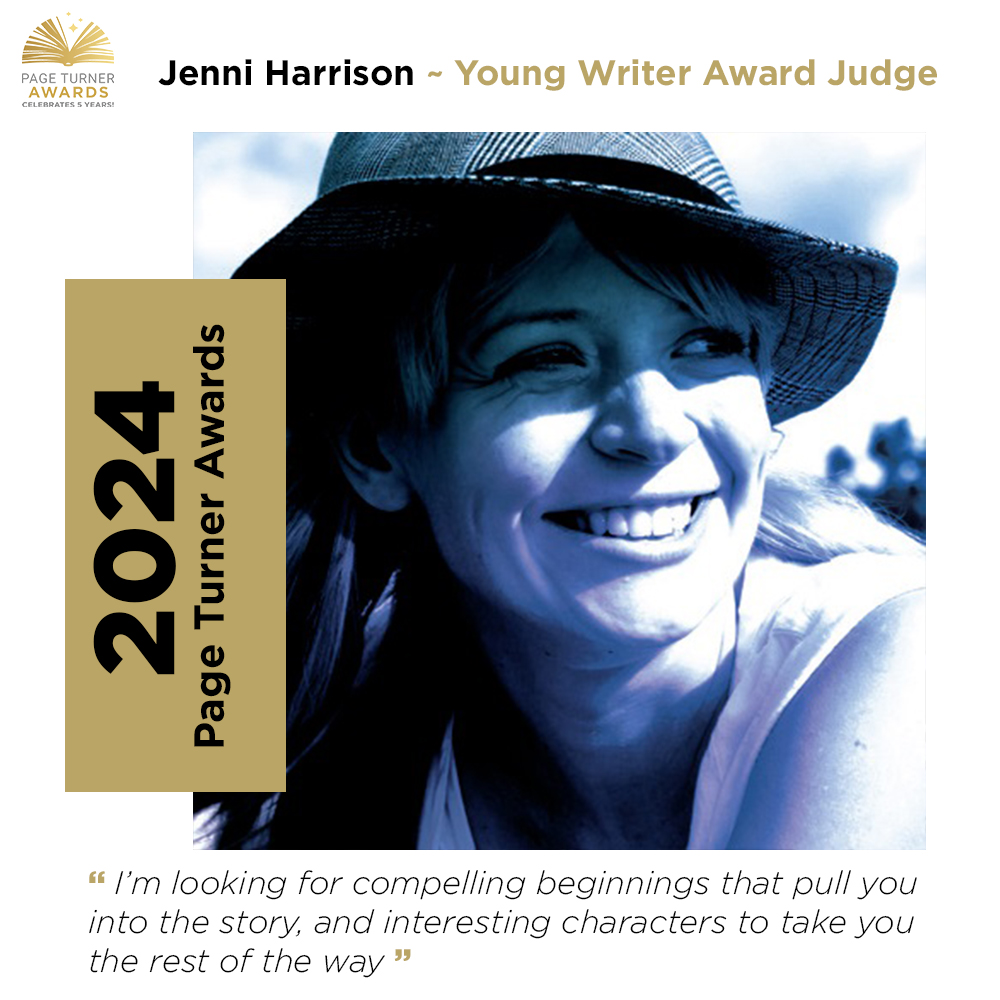 Jennis Harrison Page Turner Awards Young Writer Award judge