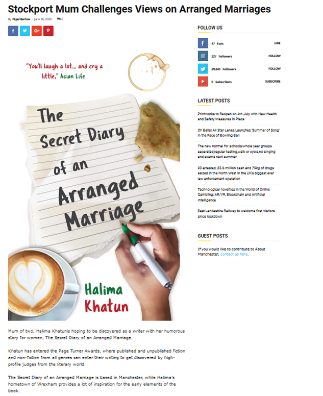 The Secret Diary of an Arranged Marraige by Halima Khatun