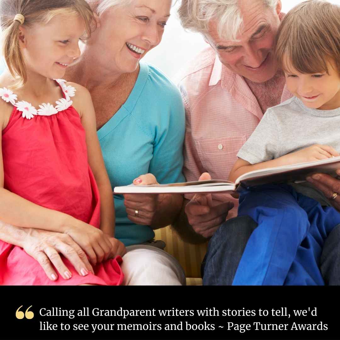 Calling All Grandparent Writers to enter Page Turner Awards writing contest