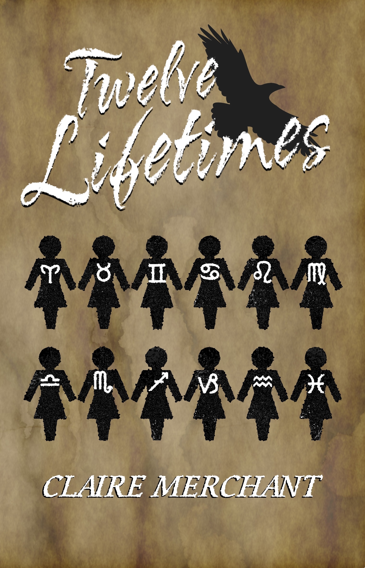 Book cover of Twelve Lifetimes by Claire Merchant