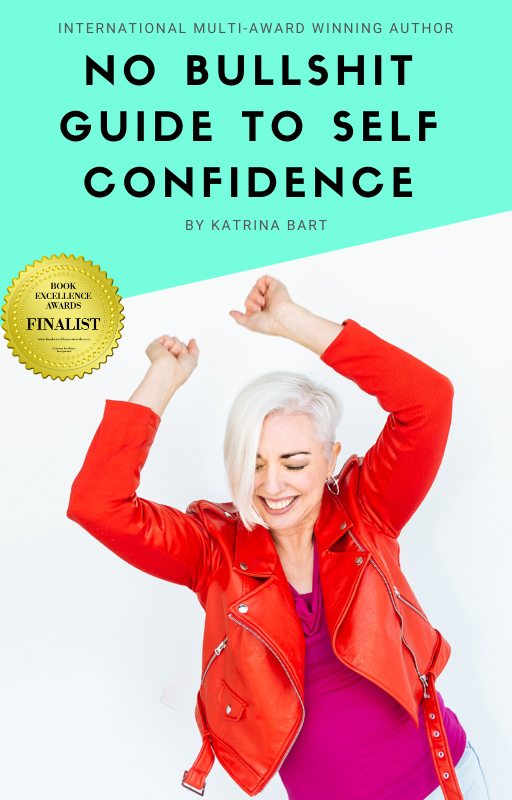 A woman arms up celebrating her self confidence