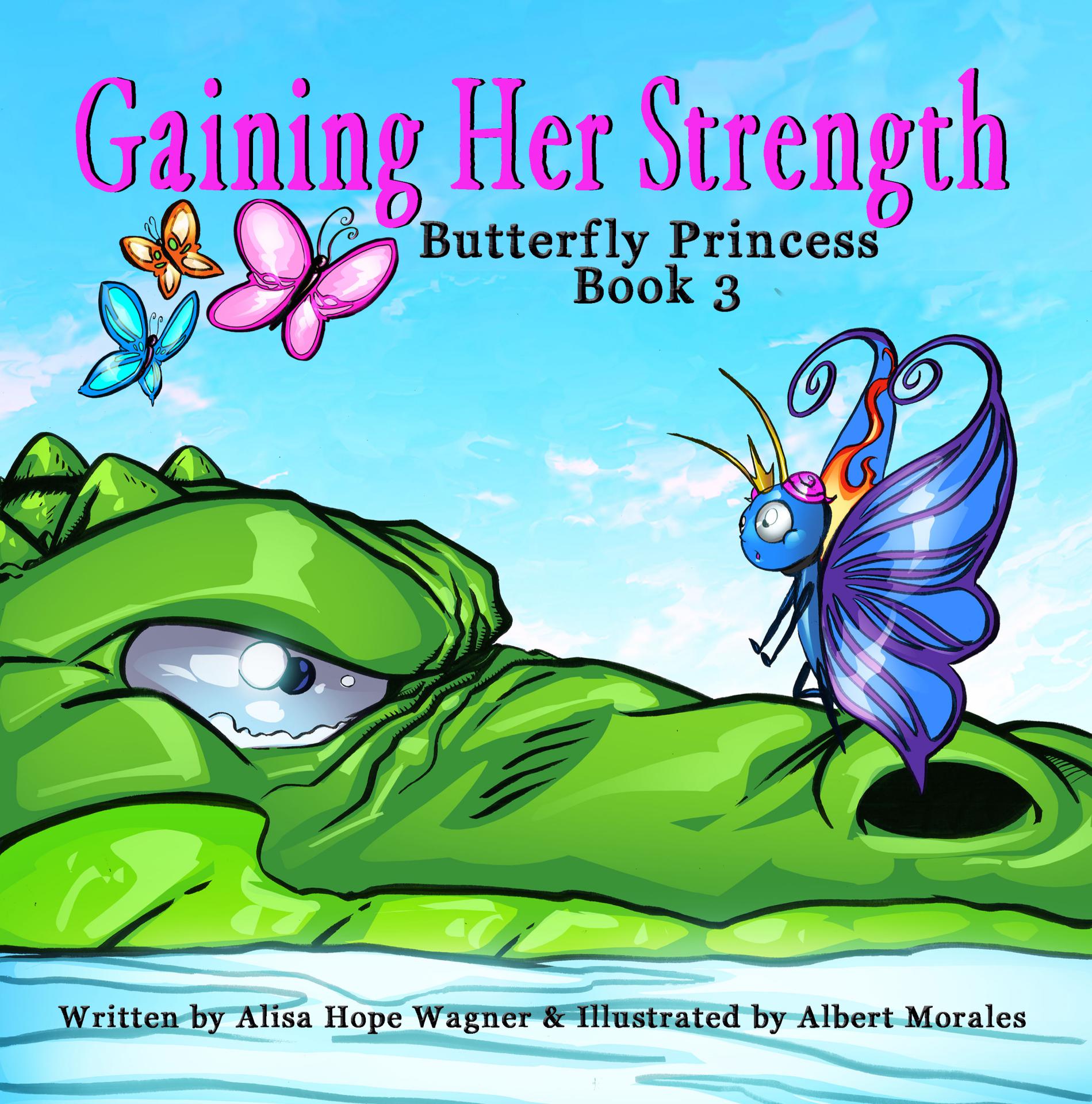 Laia, the Butterfly Princess, makes friends with an ornery alligator in need of help.