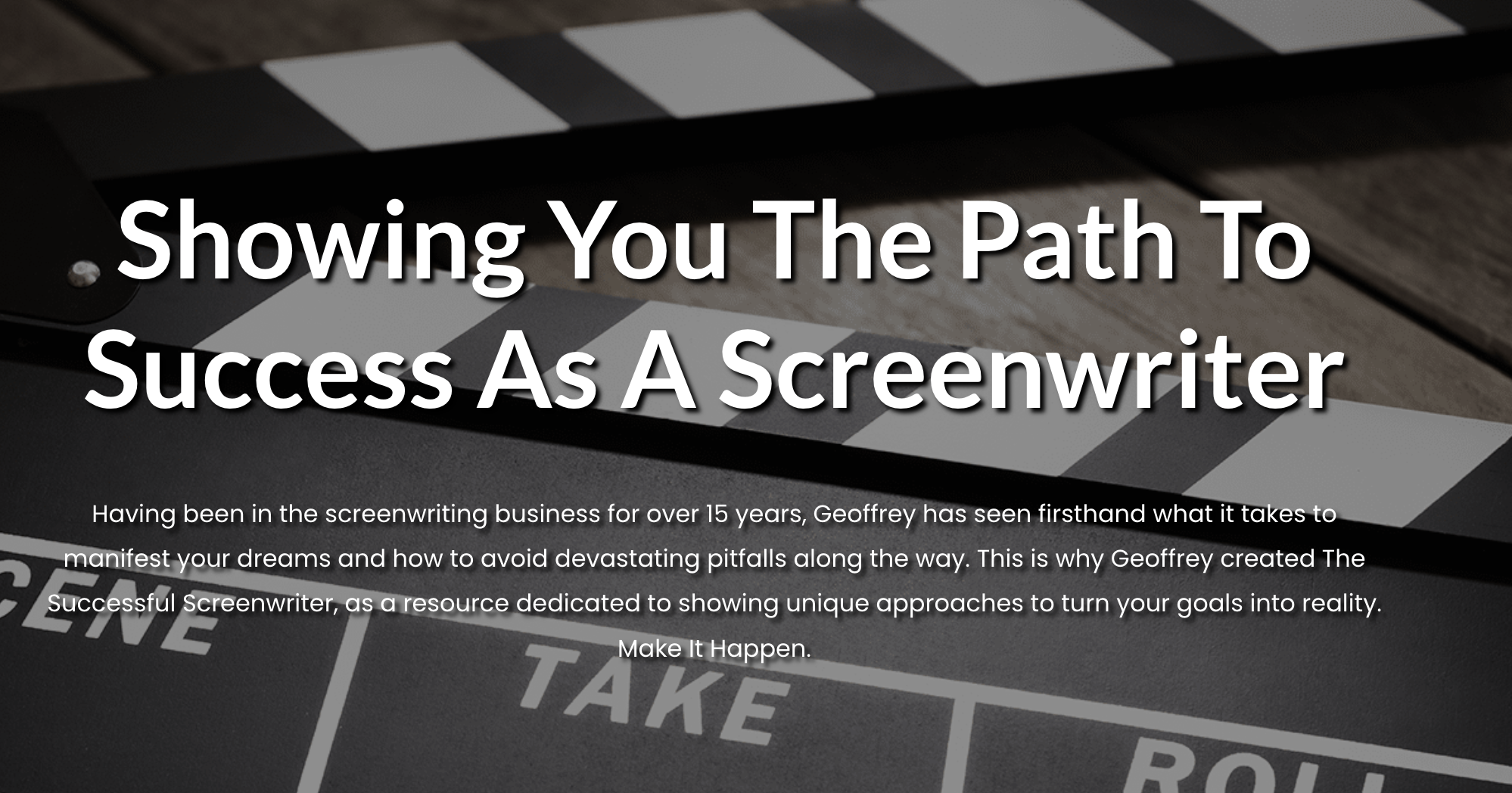 Win one of ten prizes for a 2-month membership to thesuccessfulscreenwriter.com