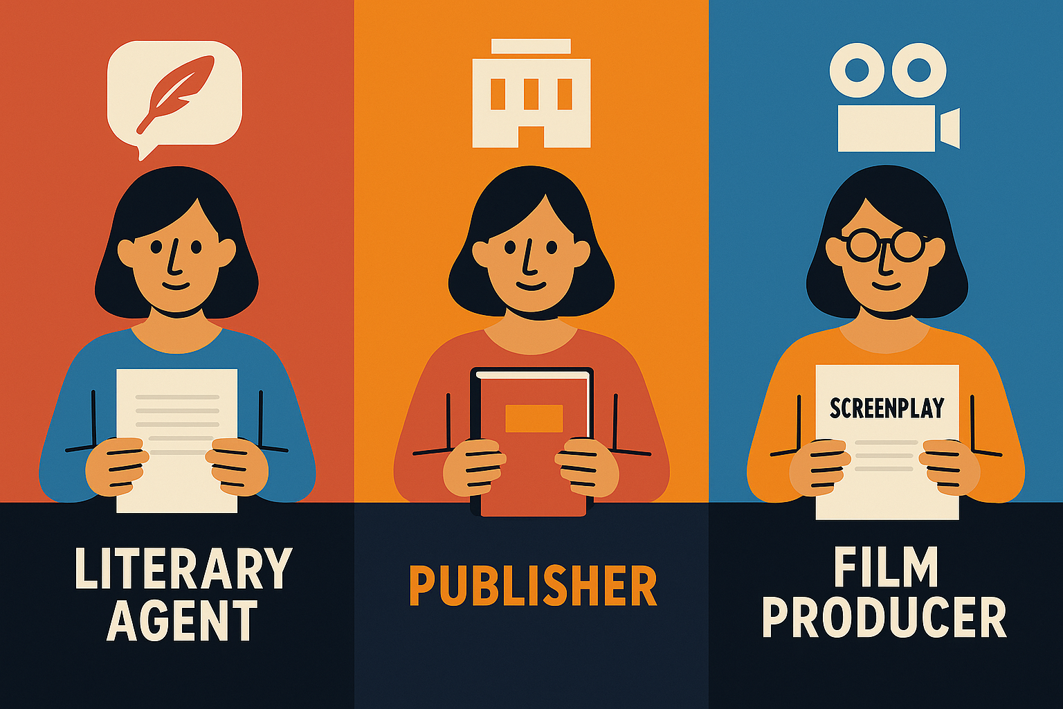 2025 Writing Pitch to literary agents, film producers, publishers looking for writers now open