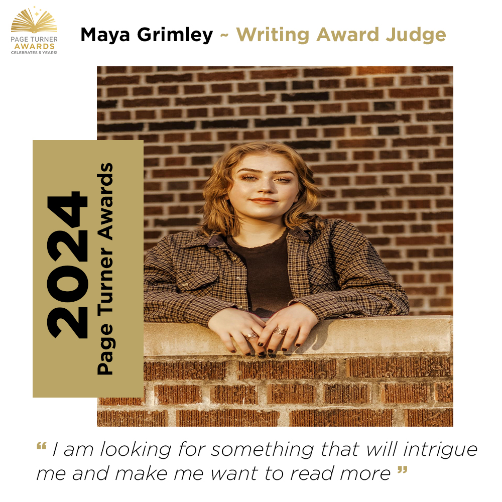 Maya Grimley Page Turner Awards Judge 2024