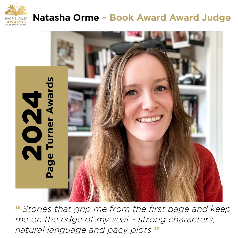 Natasha Orme Page Turner Awards Book Award Judge