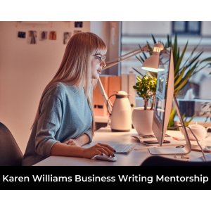 Win A Karen Williams Writing Mentorship Prize
