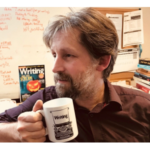 Jonathan Telfer editor of Writing Magazine is judging the Page Turner Awards writing contest