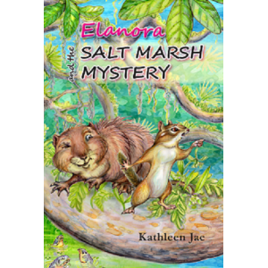Book cover depicting Elanoa and  Beathas for Elanora and the Salt Marsh Mystery