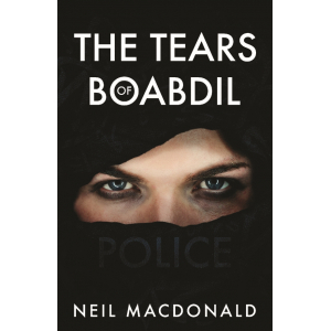 Tears of Boabdil Neil MacDonald cover. Eyes in burnous