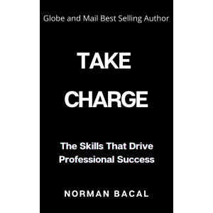 Name of title and author in black background and white text