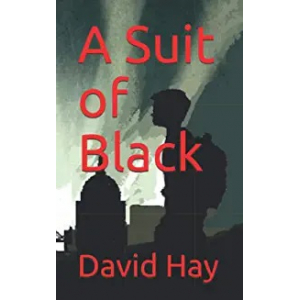 Image is a silhouette of a young boy set against a London backdrop, with red title