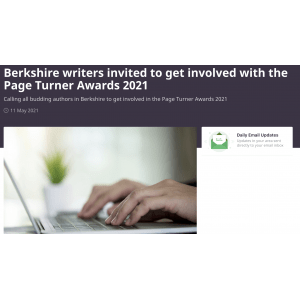 In Your Area - Berkshire writers invited to get involved with the Page Turner Awards 2021 In Your Area - Berkshire writers invited to get involved with the Page Turner Awards 2021