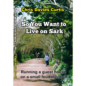 A quiet road on the car-free Feudal Island of Sark