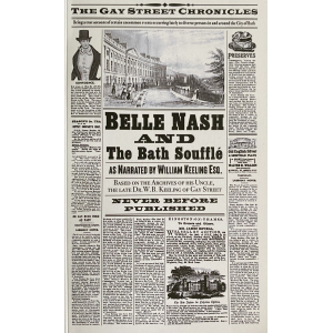 Cover in the style of an 1830 news pamphlet entitled The Gay Street Chronicles