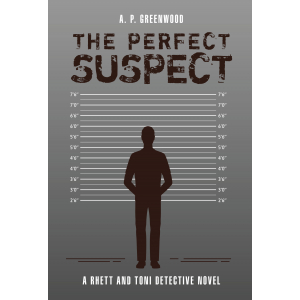Silhouette of man in a police line-up. Black and white.