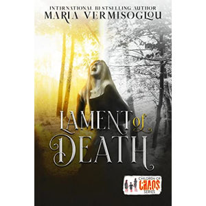 banshee, woman, crying, silver, gold, screaming, woman in black, the lament of death, maria vermisoglou