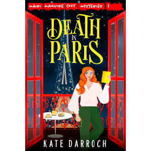 full colour eBook cover of Death in Paris by Kate Darroch