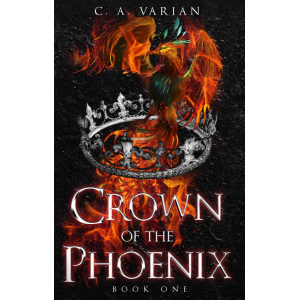 High Fantasy Romance, Crown of the Phoenix, eBook cover