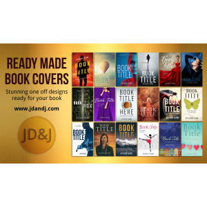 Win A Ready-Made Book Cover Design from JD&J Design.