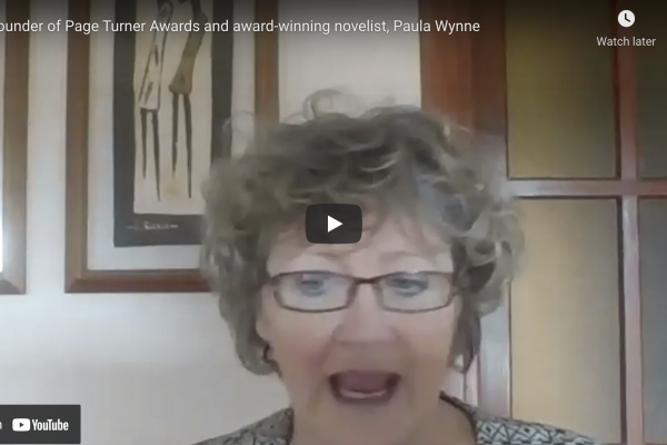 Founder of Page Turner Awards and award-winning novelist, Paula Wynne